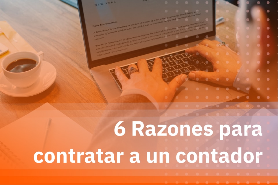 6 Razones para contratar a un contador online - imagen del blog