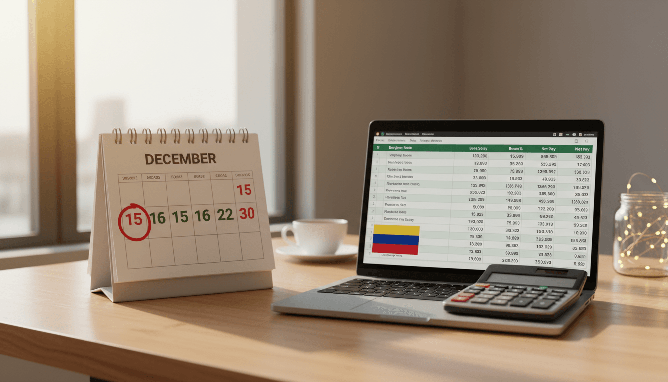 Prima de diciembre en Colombia: fechas y calculo - Numbi Blog